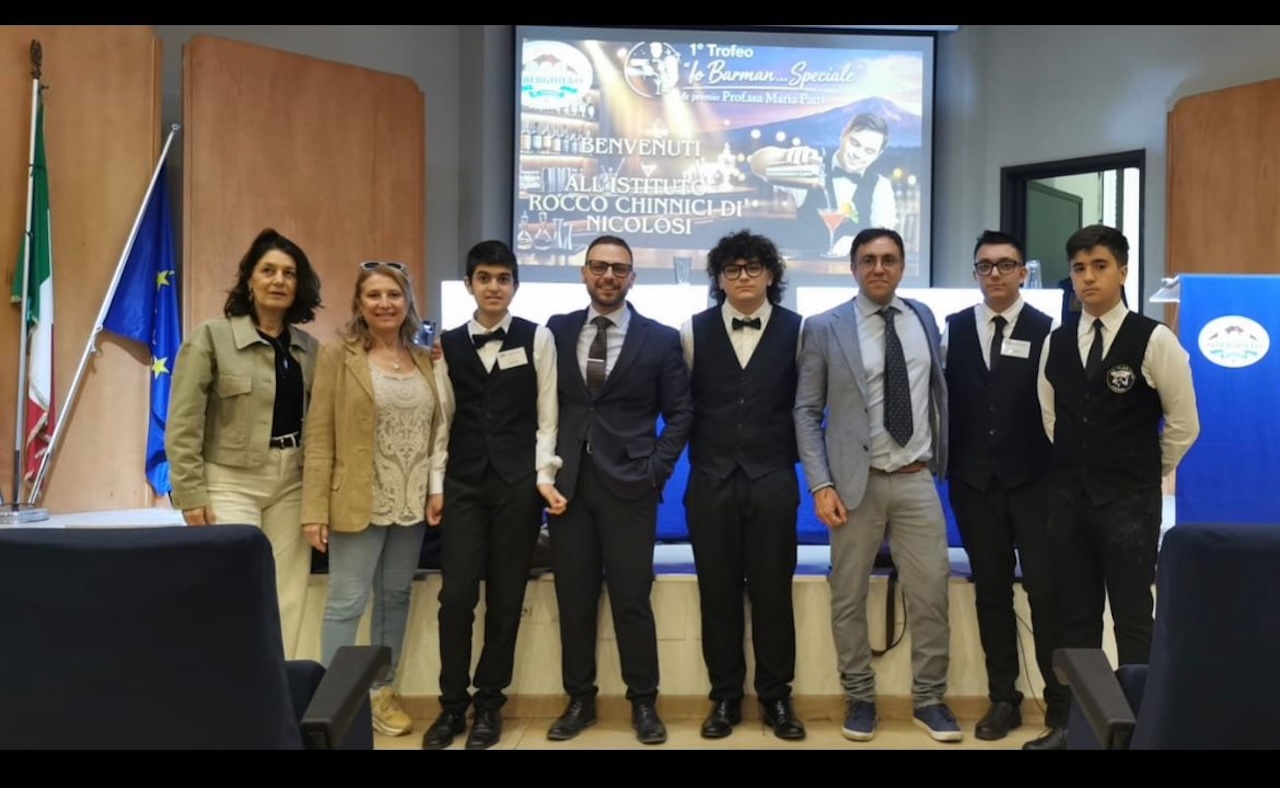 Medaglie, emozioni e inclusione: il Fermi-Eredia protagonista al Trofeo “Io Barman…Speciale” & Premio Prof.ssa Maria Patti all’IPSSAT Rocco Chinnici