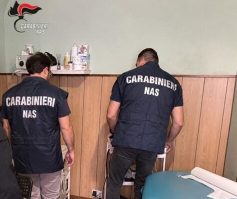 Blitz dei carabinieri del Nas di Catania: sigilli anche a una palestra usata per riabilitazione