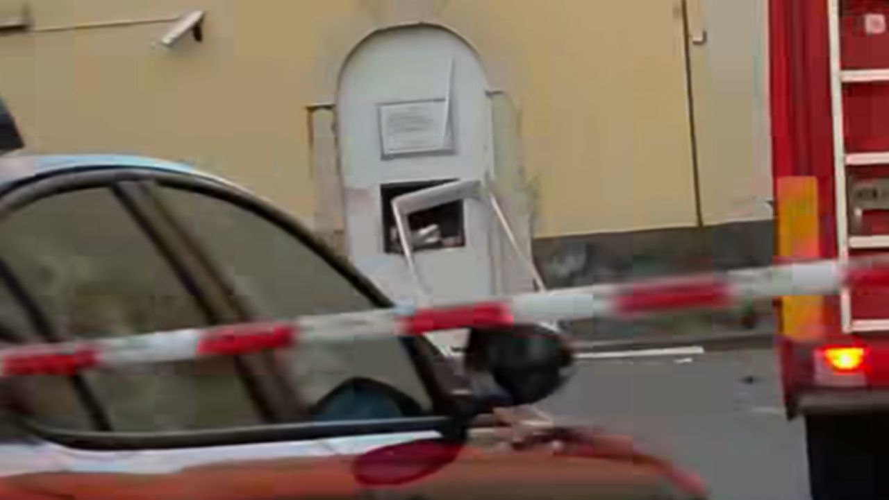 Assalto esplosivo all’Unicredit di Valguarnera