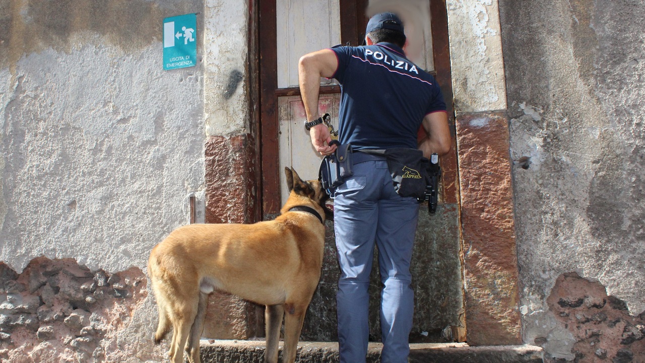 In casa droga e una bomba carta: arrestato 18enne catanese