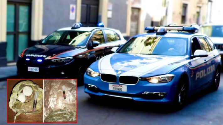 Catania, lancia la droga dalla finestra ma viene beccato: arrestato un 47enne a Librino