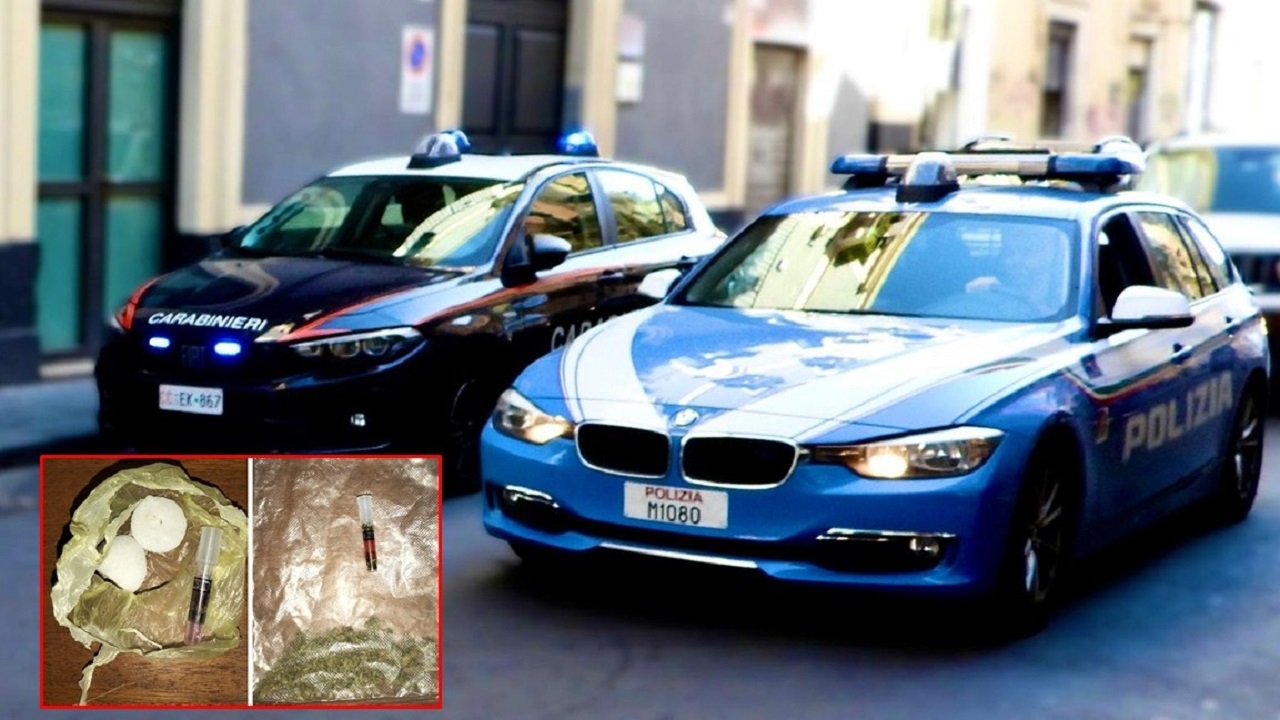 Catania, lancia la droga dalla finestra ma viene beccato: arrestato un 47enne a Librino