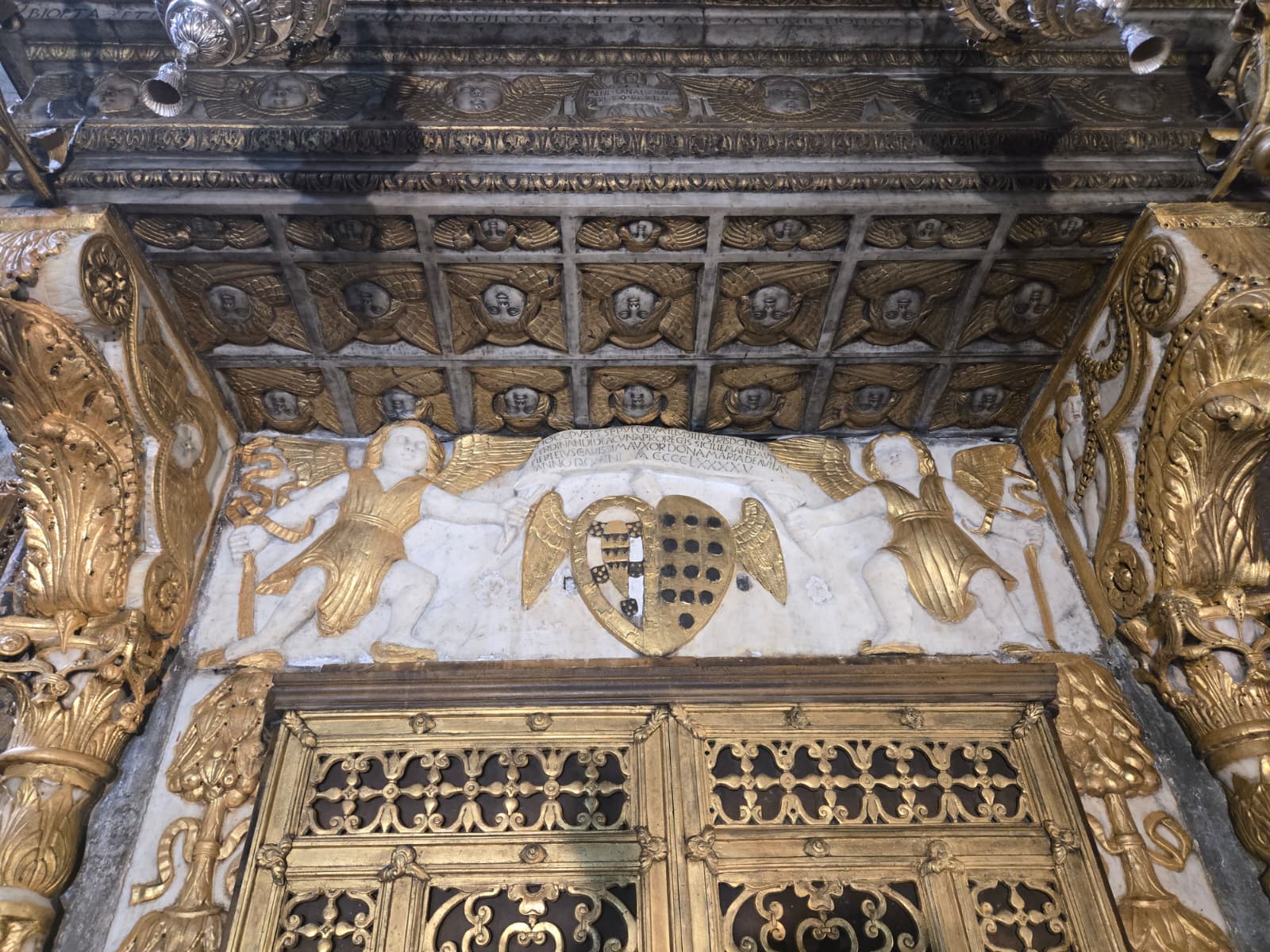 Al via il restauro della Cappella di Sant’Agata: torneranno a splendere ori, marmi e decorazioni del sacello