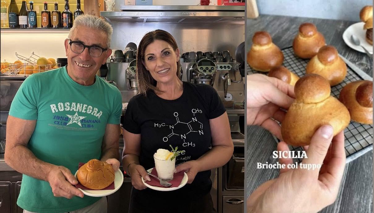 La brioche col tuppo, una storia tutta siciliana…