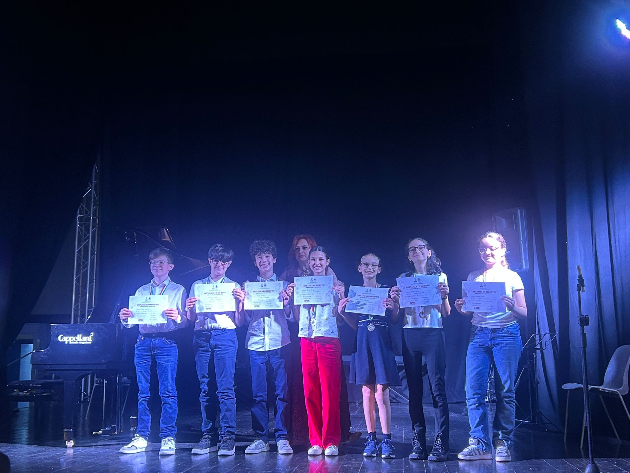 “En plein” per i solisti pianisti e chitarristi dell’I.C. ad indirizzo musicale “Cavour” di Catania