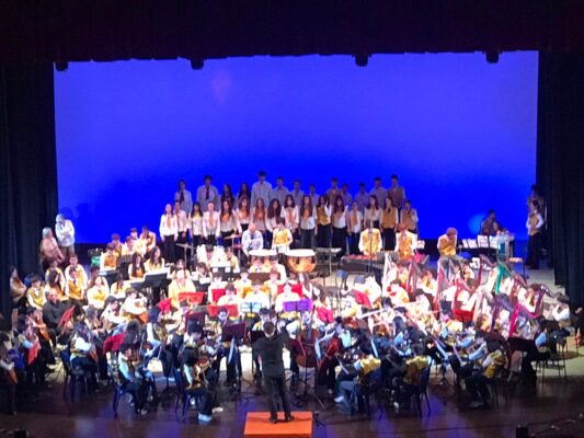 Concerto di fine anno al Teatro Metropolitan dell’orchestra dell’IC Cavour