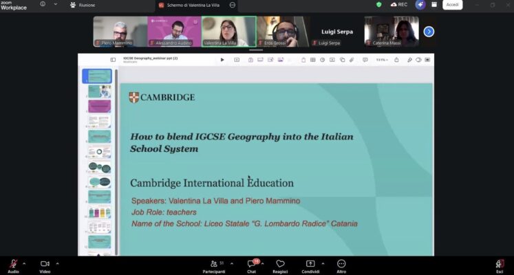 IGCSE Geography: il Liceo “G. Lombardo Radice” di Catania conquista Cambridge