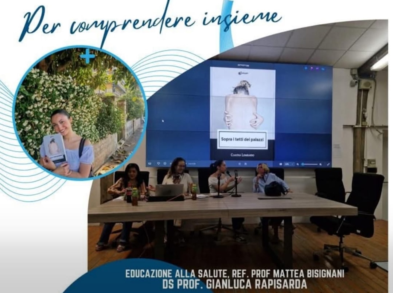 Disturbi alimentari, il coraggio della testimonianza: Claudia Lombardo incontra gli studenti del Liceo Lombardo Radice