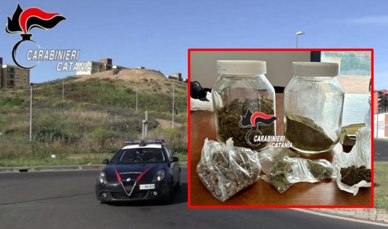 Arrestato 20enne di Catania trovato con droga e una pistola