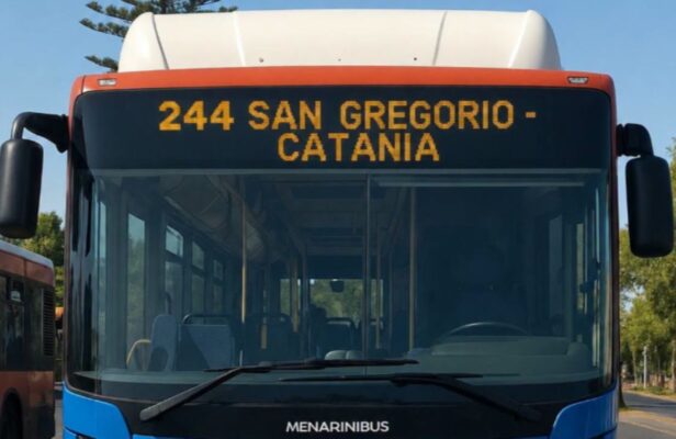 Al via da domani il collegamento AMTS tra San Gregorio e Catania: arriva la linea 244