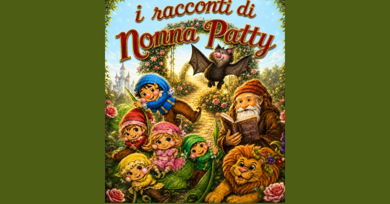 “I racconti di Nonna Patty”, le fiabe di Patrizia Longo che insegnano coraggio e gentilezza ai più piccoli