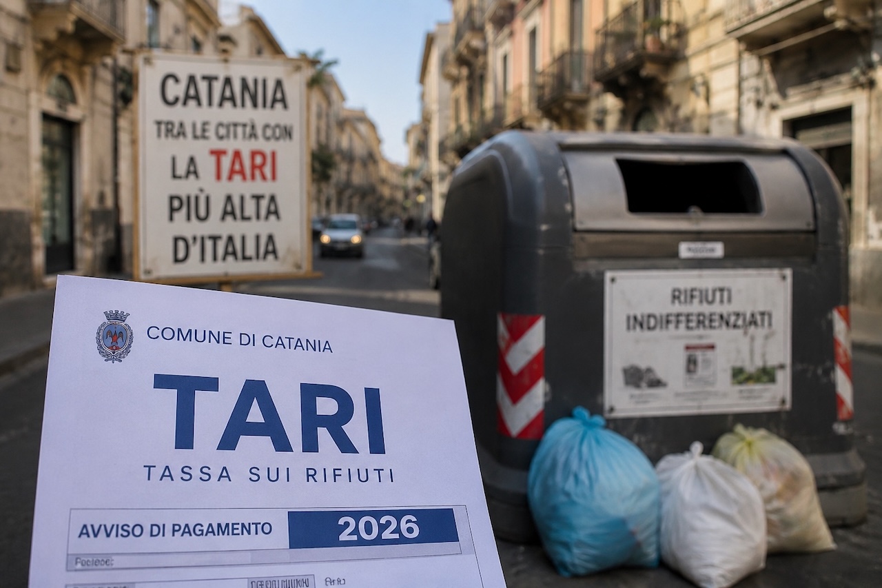 TARI 2026, a Catania polemiche per l’acconto in un’unica soluzione. Brucchieri: “Incomprensibile”