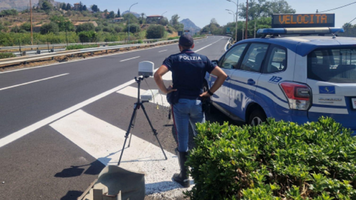 Controlli per eccesso di velocità nelle strade siciliane