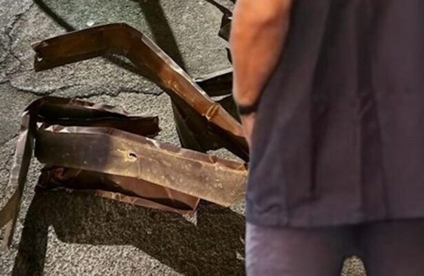 Catania, ruba 10 metri di grondaia in rame da un palazzo del centro storico: denunciato 35enne
