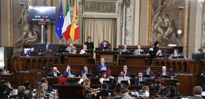 Relazione del Presidente Schifani all'Ars