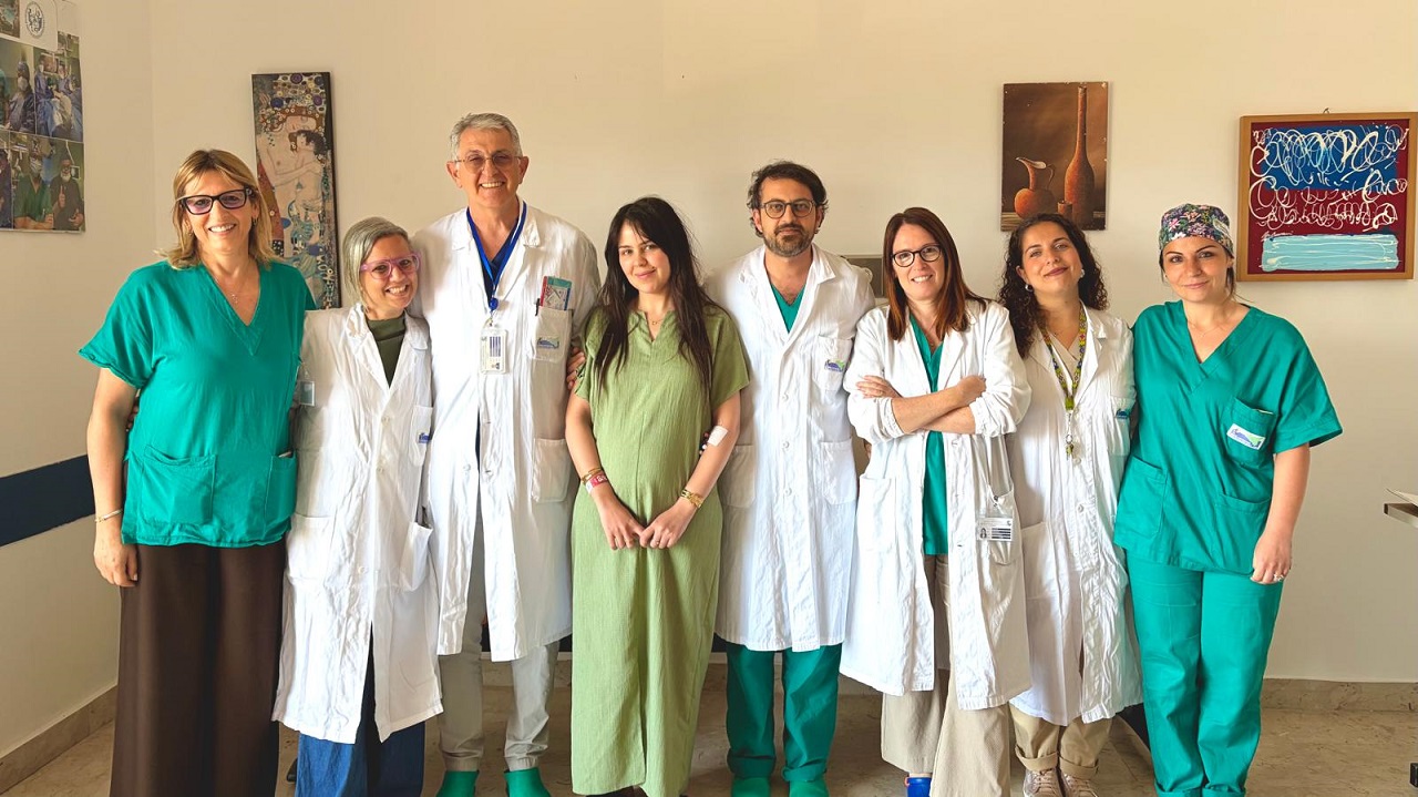 Rara trasfusione di sangue intrauterina su un feto di 18 settimane a Palermo
