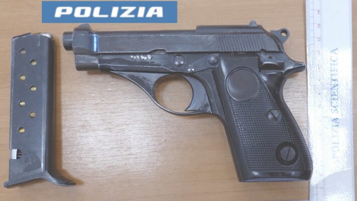 Sospettato di furto viene trovato in possesso di un’arma clandestina: arrestato 36enne a Catania