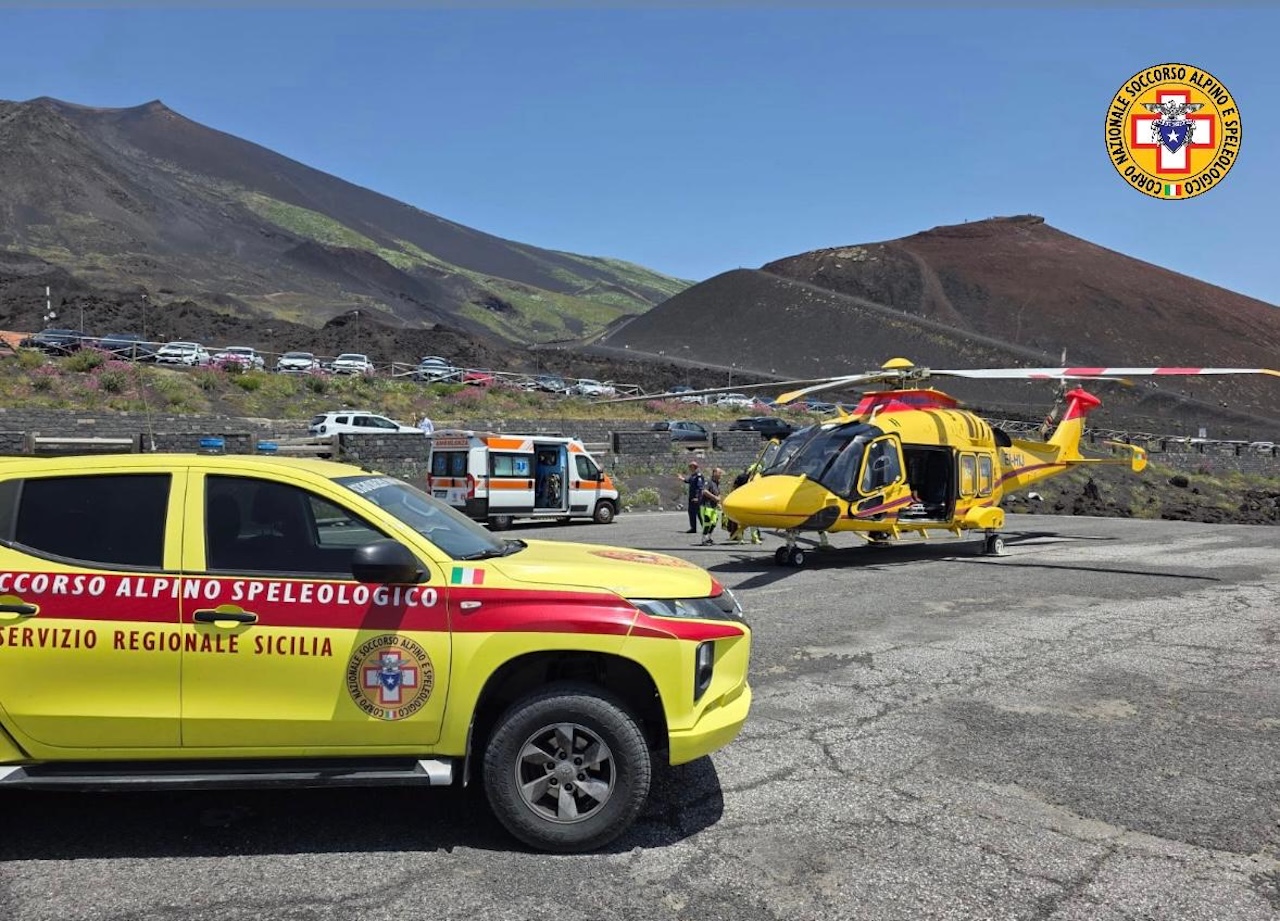 turista francese Etna malore