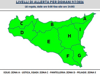 meteo del 9 luglio 