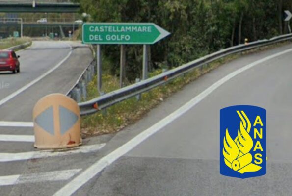 A29, riaperto in anticipo lo svincolo di Castellammare del Golfo. Aricò: “Grazie alle maestranze Anas per la celerità dei lavori”