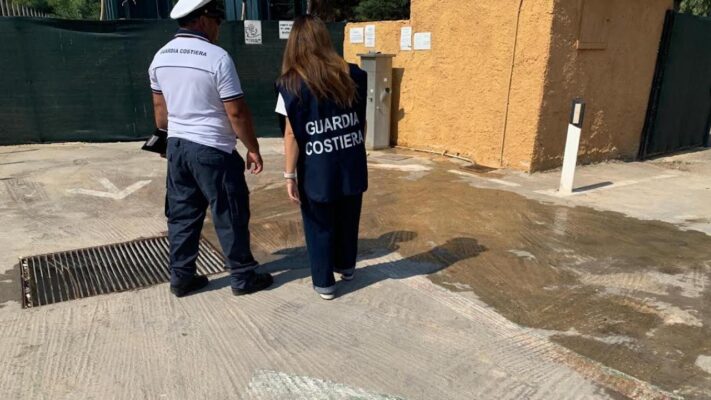 Lavoro ispettivo della Guarda Costiera, scarico irregolare di acque reflue lungo il litorale di Portopalo e Pachino