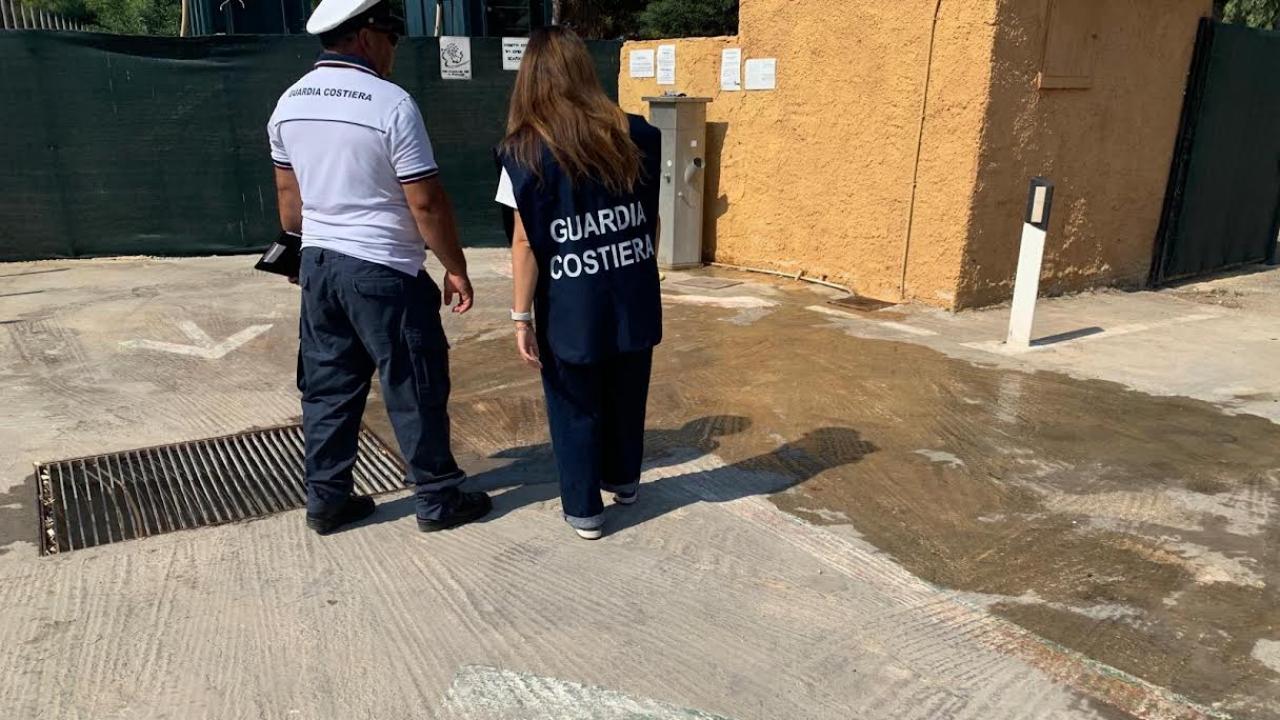 Lavoro ispettivo della Guarda Costiera, scarico irregolare di acque reflue lungo il litorale di Portopalo e Pachino
