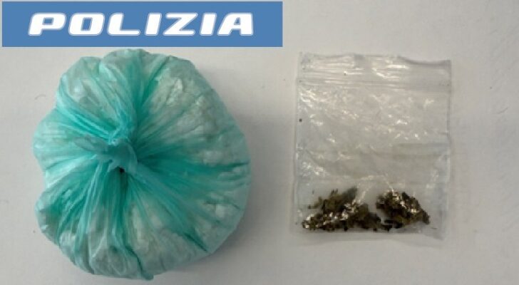Cocaina negli slip e marijuana in casa: 28enne arrestato a Catania