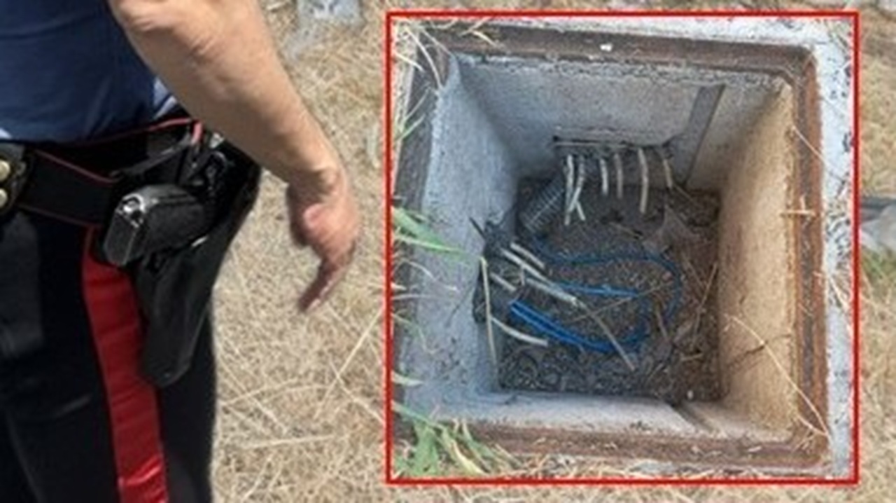 Catania, arrestato 44enne al Castello Ursino: rubati oltre 40 chili di cavi in rame
