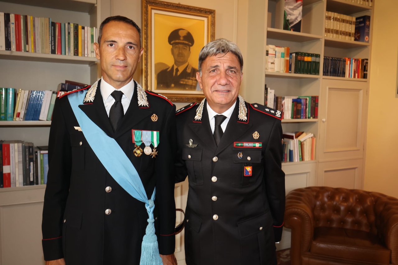 Carabinieri, il Tenente Colonnello Giovanni Ruggiu alla guida del Gruppo di Palermo