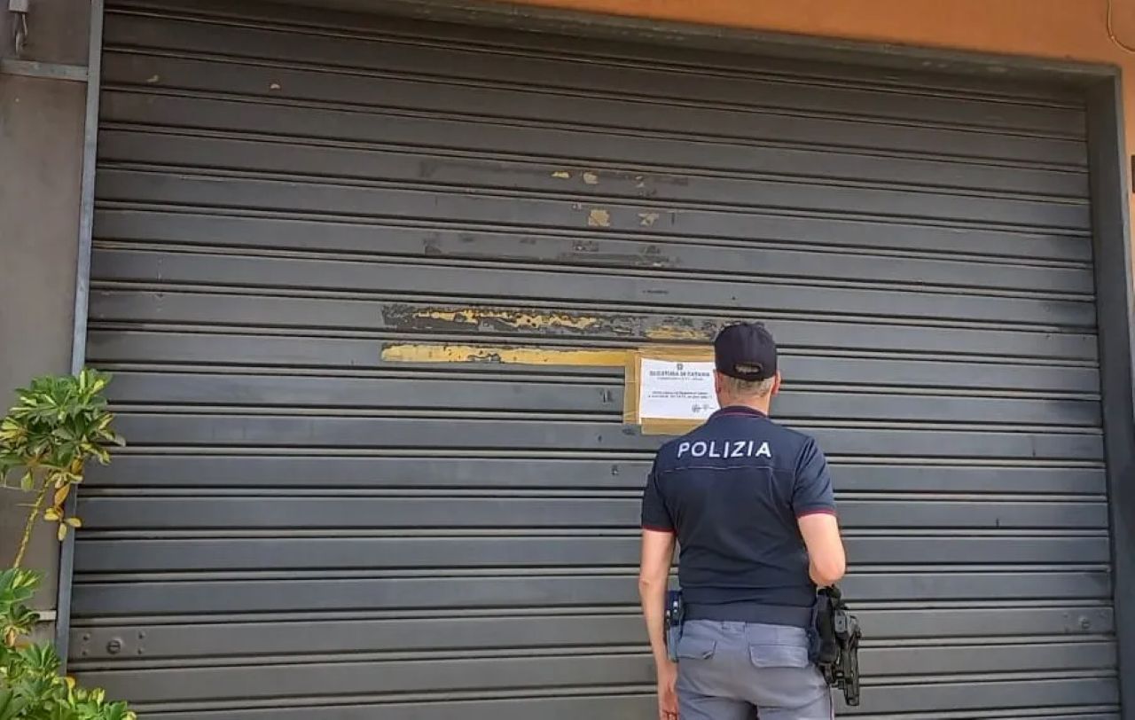 Biancavilla, chiuso bar per sette giorni: era ritrovo abituale di pregiudicati
