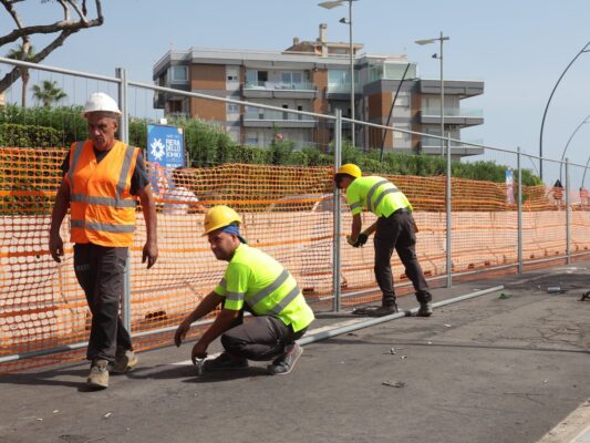 Catania, lavori alla rete gas sul lungomare: aperto il cantiere in viale Ruggero di Lauria