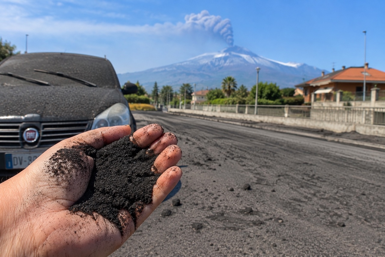 Cenere dell’Etna, la Regione punta al riutilizzo nella bioedilizia. Aricò: “Da rifiuto a risorsa”