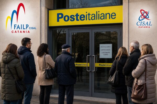 La riorganizzazione di Poste Italiane che fa paura ai lavoratori. Failp Cisal e Cisal Catania chiedono trasparenza e tutele