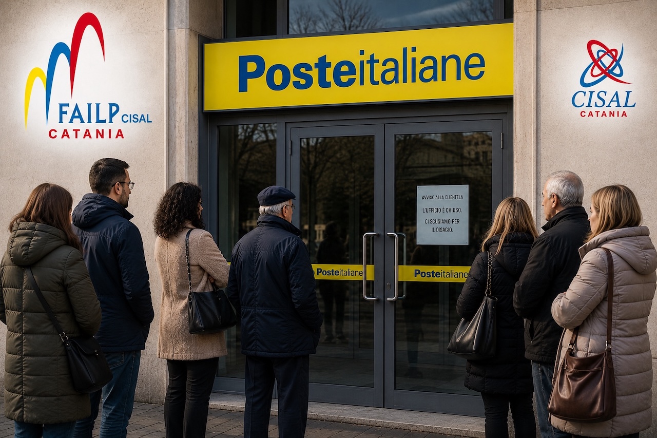 La riorganizzazione di Poste Italiane che fa paura ai lavoratori. Failp Cisal e Cisal Catania chiedono trasparenza e tutele