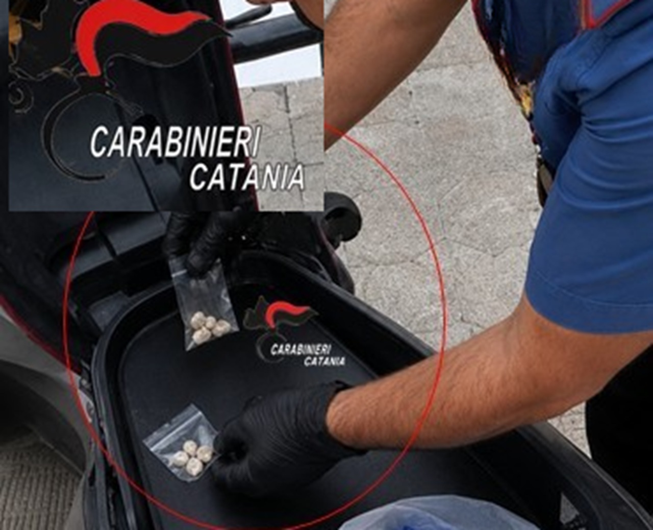 Vede i carabinieri e accelera: inseguimento nella notte ad Aci Catena, poi la scoperta