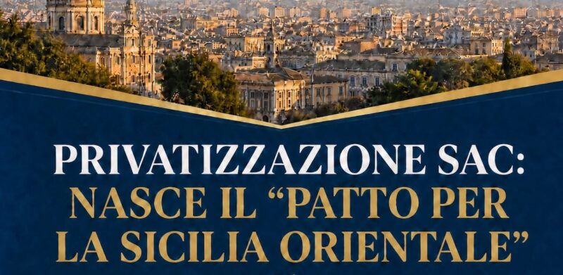 Privatizzazione SAC, Patto per la Sicilia Orientale: “Il Consiglio Metropolitano perde un’occasione, respinto un mandato vincolante per tutelare l’interesse pubblico”