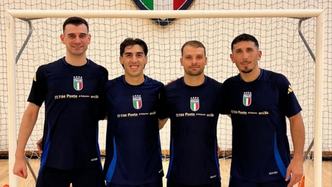 Calcio a 5, Catania si tinge di azzurro: quattro convocazioni fra le fila della Meta Catania