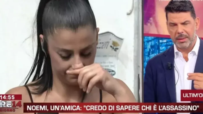 Morte di Noemi Impellizzeri, l’amica a “Ore 14”: “Credo di sapere chi è stato, non penso a Tony Proietto”