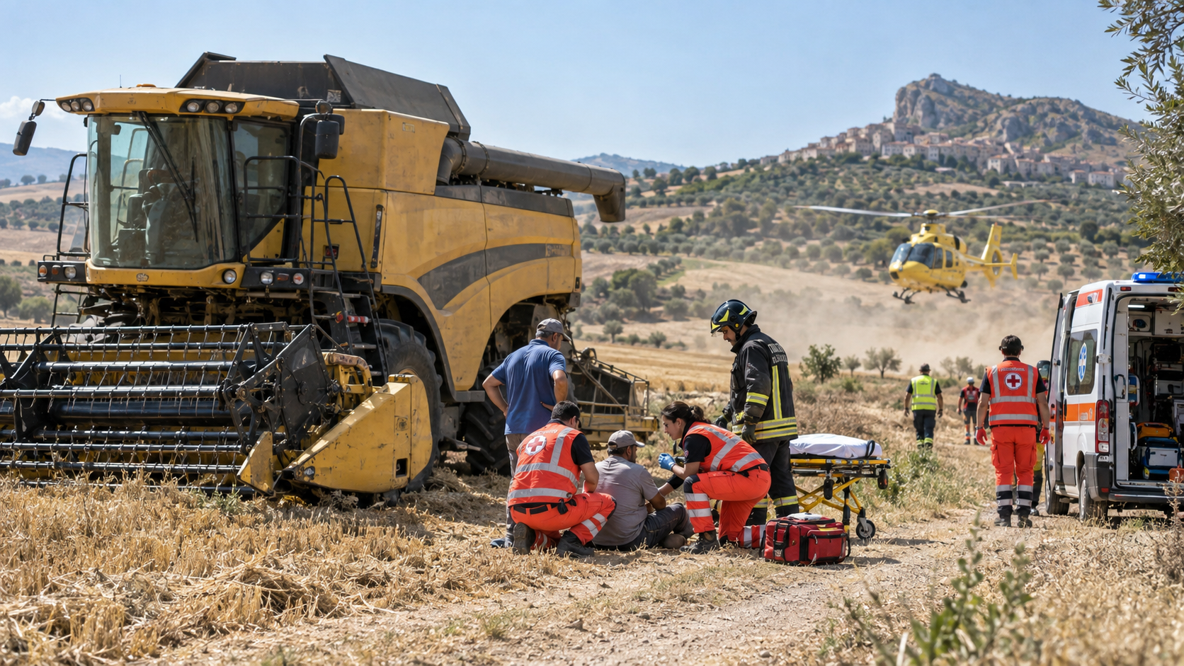 incidente sul lavoro Alcamo