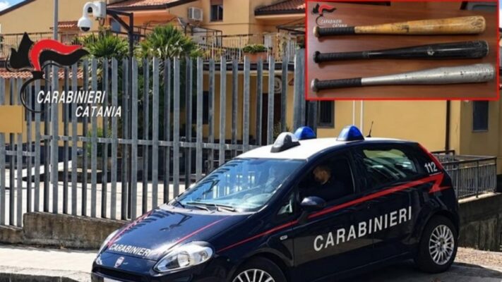 Tremestieri Etneo, rissa “con mazza” davanti alla villa comunale