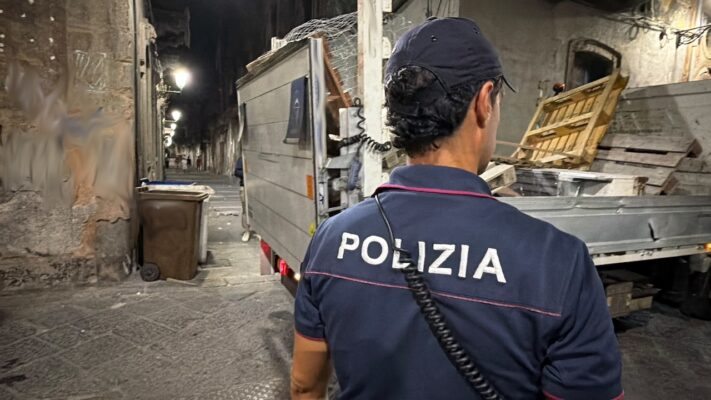 Restituire decoro urbano a San Berillo: la missione della Polizia a Catania