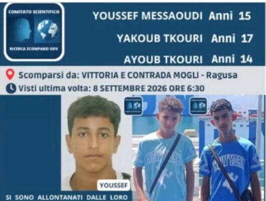 Scomparsi tre minorenni nel Ragusano: in corso le ricerche