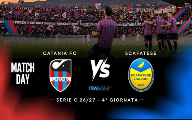 Catania – Scafatese: terza sconfitta su quattro partite per i rossazzurri. Finisce 1-2