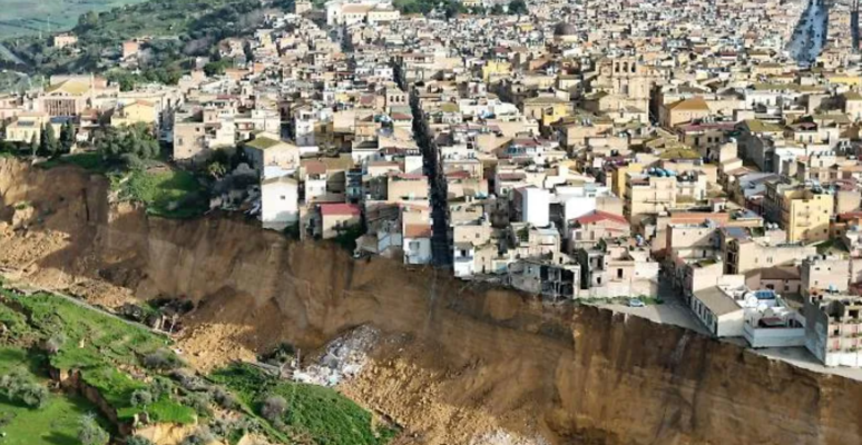 Frana Niscemi, tavolo tecnico sulla zona nera
