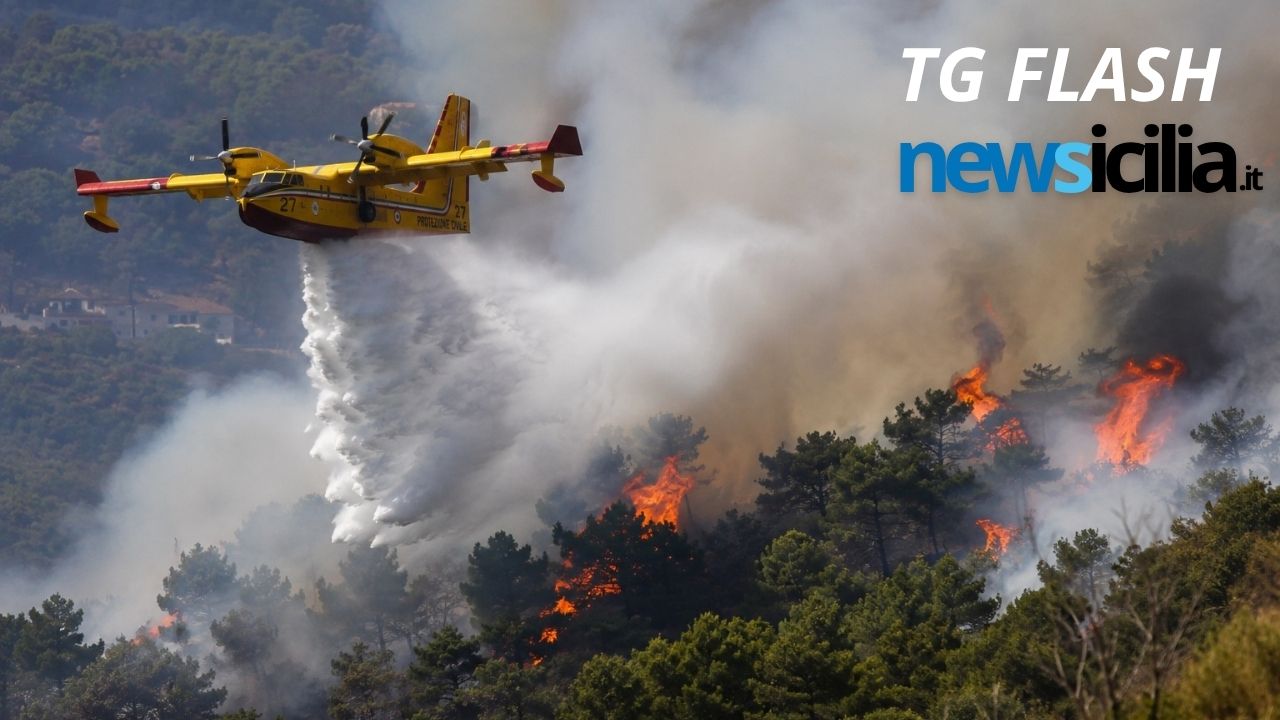 Taormina brucia, morto un 26enne a Ciminna. Etna in allerta | TG Flash 13:30