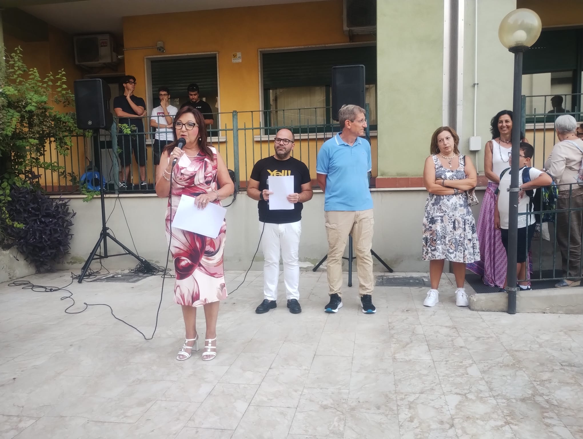 Suono della prima campanella all’I.C. Cavour di Catania: il messaggio della dirigente
