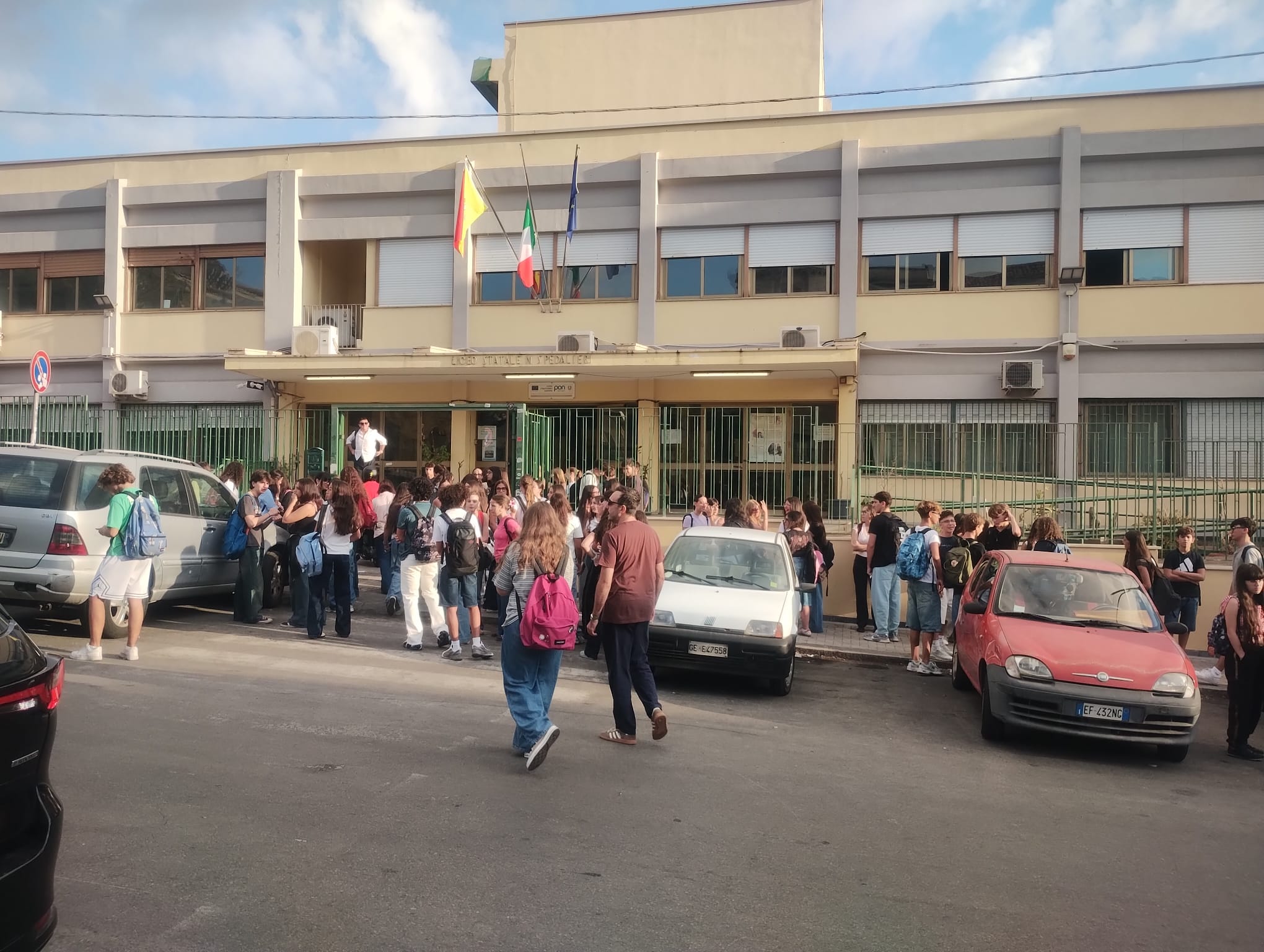 “Benvenuti ragazzi”: inizia il nuovo anno scolastico al Liceo Spedalieri