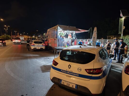 Palermo, stretta sullo street food al Foro Italico: sequestri e multe per quasi 5mila euro