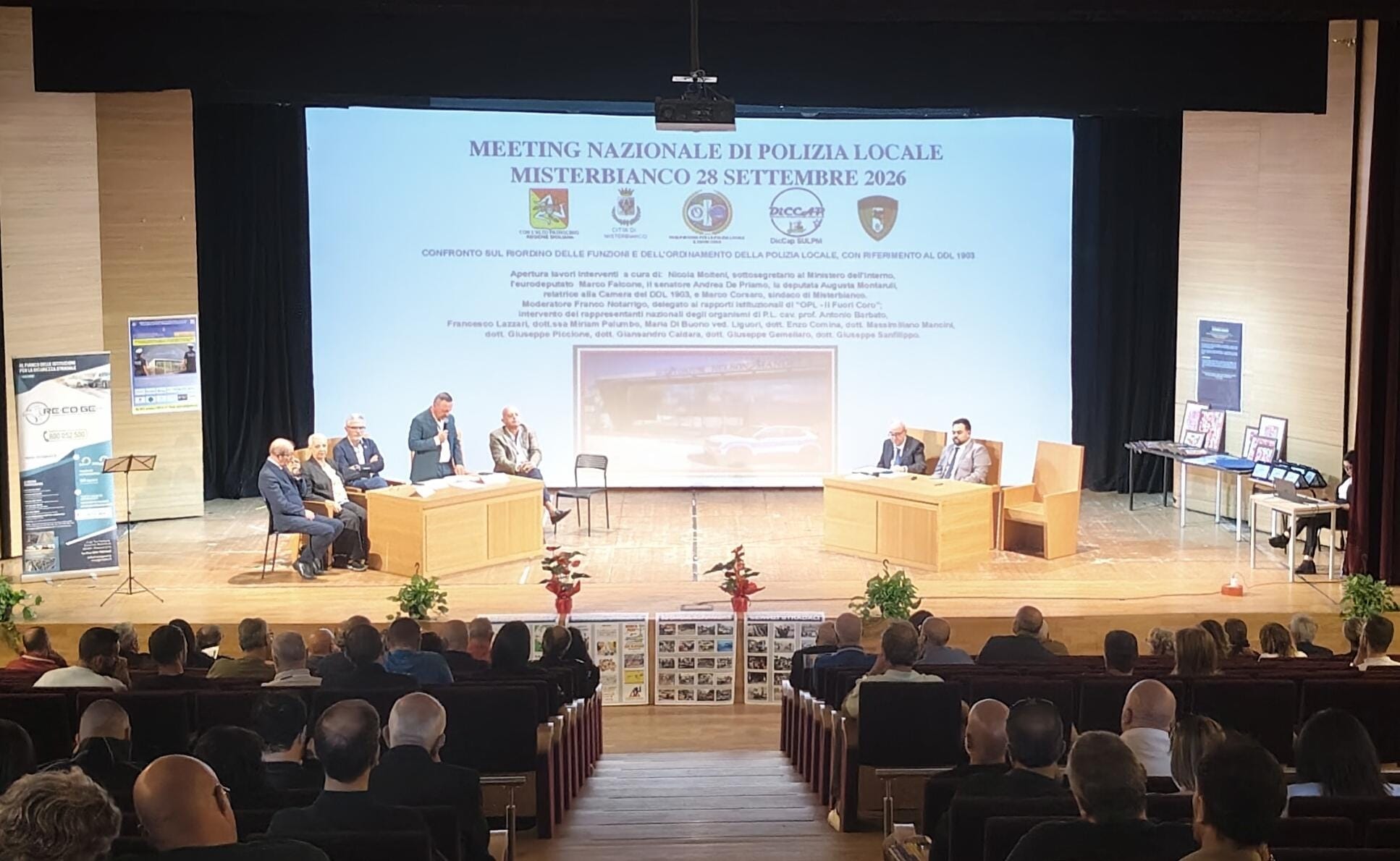 Misterbianco capitale della sicurezza urbana: grande successo per il confronto nazionale sulla Polizia Locale