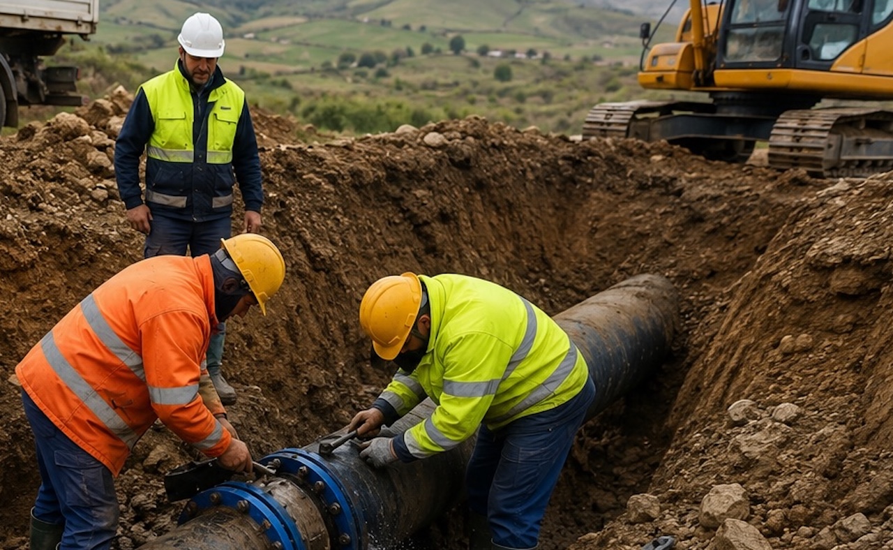 Guasto all’acquedotto Tre Sorgenti, stop alla fornitura idrica in sei Comuni dell’Agrigentino